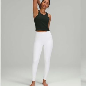 Lululemon Align High Rise Pants / Leggings 28” White Size 6